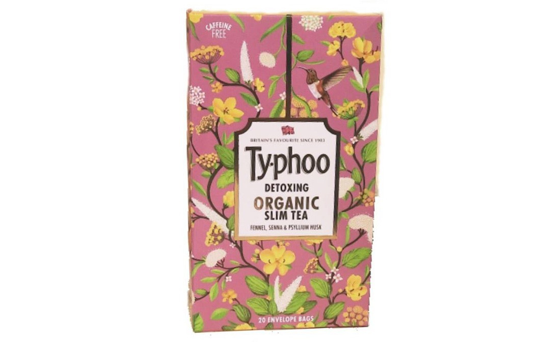 Typhoo Detoxing Organic Slim Tea   Box  20 pcs